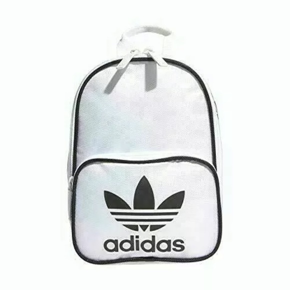 Adidas mini white backpack